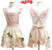 ddung's luxury linen apron-Cooking Time!(baby pink):kids