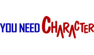 YOU NEED CHARACTER logo image